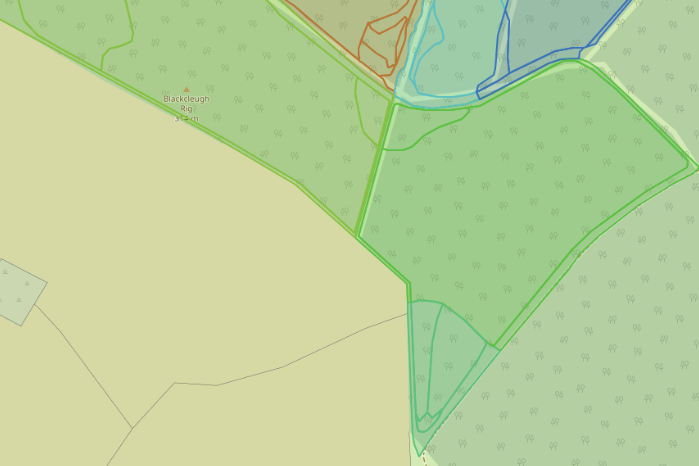 Advanced mapping feature screenshot